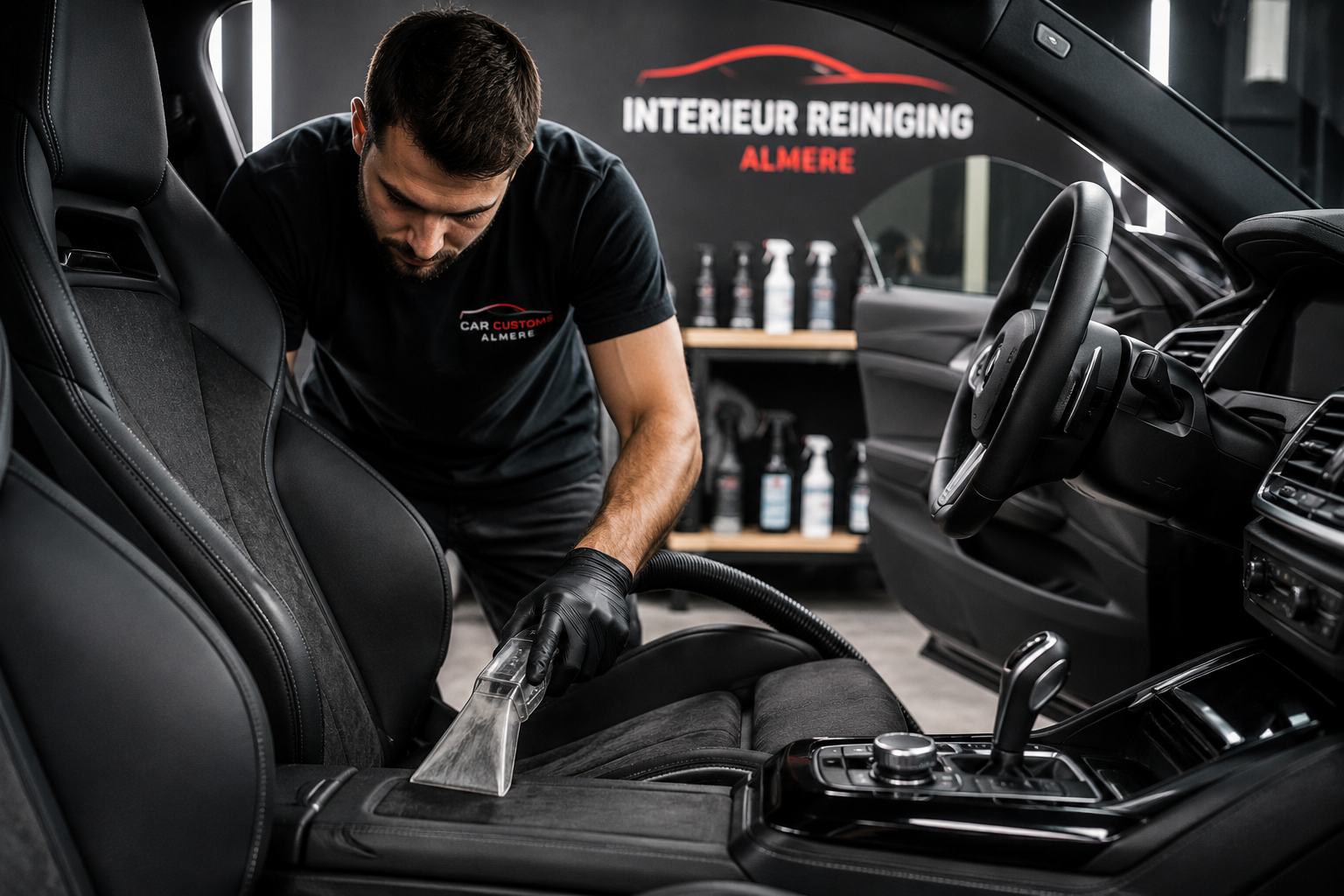 Interieur reinigen van je auto in Almere